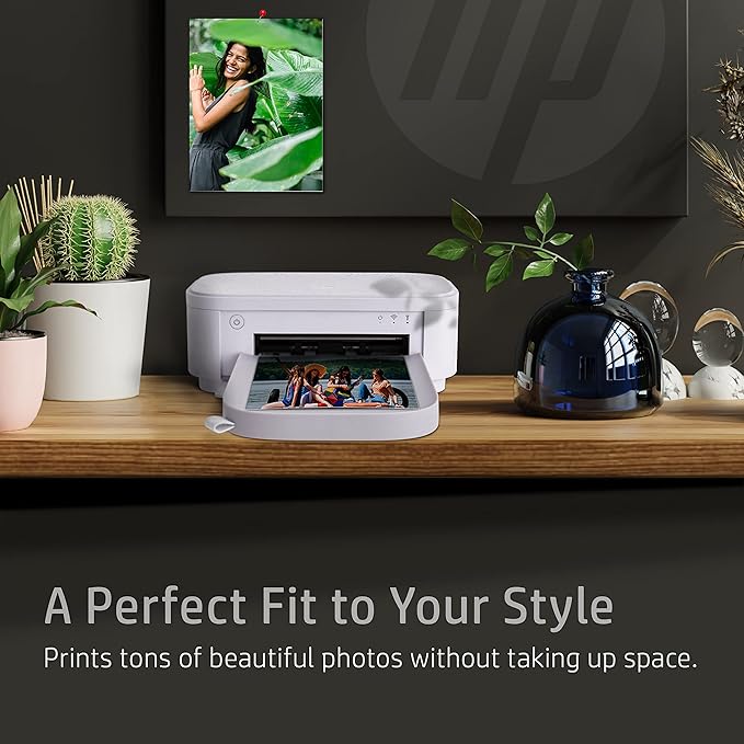 HP Sprocket Studio Plus WiFi Printer – Wirelessly Prints 4x6” Photos from Your iOS & Android Device