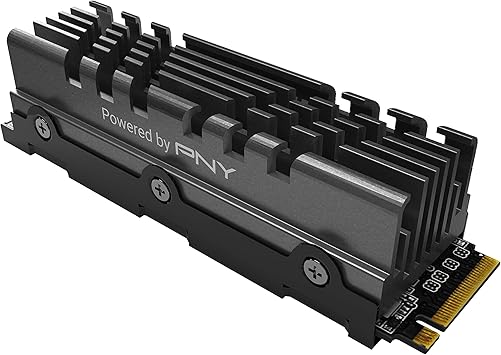 PNY XLR8 CS3040 4TB M.2 NVMe Gen4 x4 Internal Solid State Drive (SSD) with Heatsink - M280CS3040HS-4TB-RB