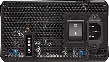 Corsair HX Series, HX1000, 1000 Watt, Fully Modular Power Supply, 80+ Platinum Certified, CP-9020139-NA