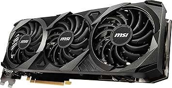 MSI Gaming GeForce RTX 3080 Ti 12GB GDRR6X 320-Bit HDMI/DP Nvlink Tri-Frozr 2 Ampere Architecture OC Graphics Card (RTX 3080 Ti Ventus 3X 12G OC)