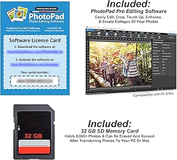 ClearClick 14 MP QuickConvert 2.0 Photo, Slide, and Negative Scanner - Scan 4x6 Photos & 35mm, 110, 126 Film