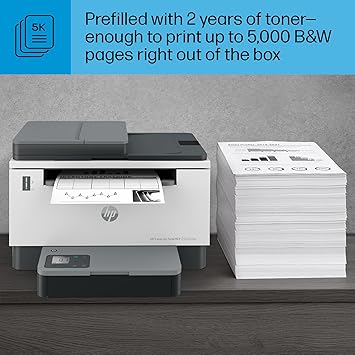 HP Laserjet Tank MFP 2604sdw Printer white 16.5 x 13.6 x 12.26