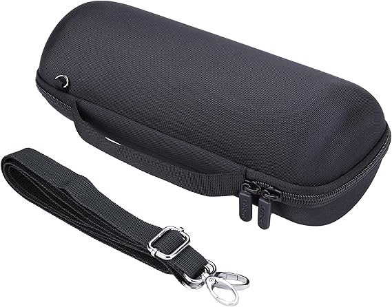 Lebakort Hard Case Compatible with Charge 5 Charge 4 Waterproof Bluetooth Speaker (Black case)