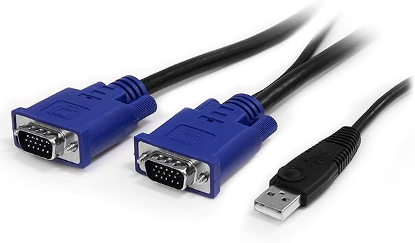 StarTech.com 16 Port 1U RackMount USB KVM Switch Kit with OSD and Cables - KVM Switch - 16 x KVM Port(s) - 1 Local User - Desktop - SV1631DUSBUK