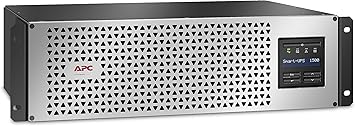 APC Smart-UPS 1500VA Lithium Ion UPS with SmartConnect, SMTL1500RM3UC, Pure Sine Wave, Short-Depth 120V Uninterruptible Power Supply