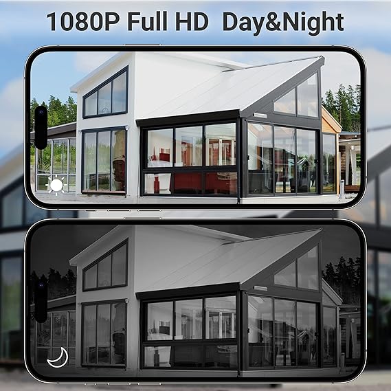 Swann Home DVR Security Camera System with 64GB HDD, 4 Channel 4 Camera, 1080p Full HD Video, Indoor or Outdoor Wired Surveillance CCTV, Heat Motion Detection, 4685