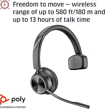 Plantronics Savi 7310 Office S7310 Cd Mono Black Regular