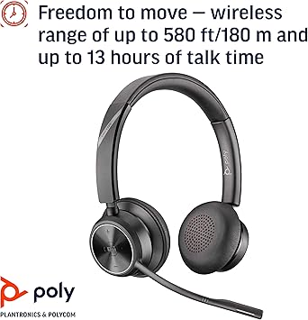 Plantronics Savi 7320 Office S7320-M Cd Black Regular