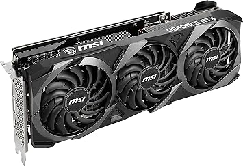 MSI Gaming GeForce RTX 3080 Ti 12GB GDRR6X 320-Bit HDMI/DP Nvlink Tri-Frozr 2 Ampere Architecture OC Graphics Card (RTX 3080 Ti Ventus 3X 12G OC)