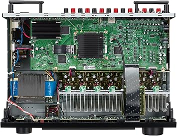 Denon AVR-X1800H 7.2 Channel AV Receiver - 80W/Channel, Wireless Streaming via Built-in HEOS, WiFi, & Bluetooth, Supports Dolby Vision, HDR10+, Dynamic HDR, and Home Automation Systems