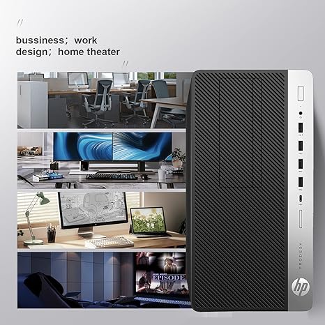 HP ProDesk 600 G3 Mini Tower Desk top PC i7-7700 Up to 4.20GHz 16GB RAM 512GB SSD + 1TB HDD HDMI Built in Wi-Fi & BT DVD-RW Dual Monitor Support Wireless Keyboard & Mouse Windows 11 Pro (Renewed)