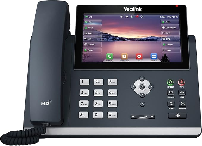 Yealink SIP-T48U T48U IP Phone (Power Adapter is NOT Included)