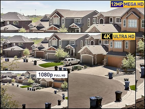 Swann Pro 4K Ultra HD, 8 Channel Security System, 2TB NVR, 4 Bullet PoE IP Cameras Outdoor, Wired Surveillance CCTV, Heat Motion Vehicle Detection, LED Light, 24/7 Recording Security Camera, 889804