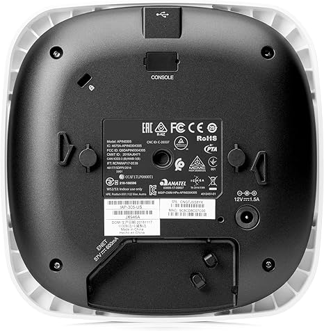 HPE Networking Instant On Access Point AP12 3x3 WiFi 5 Indoor Wireless Access Point | Power Source Included | US Model (R3J23A)