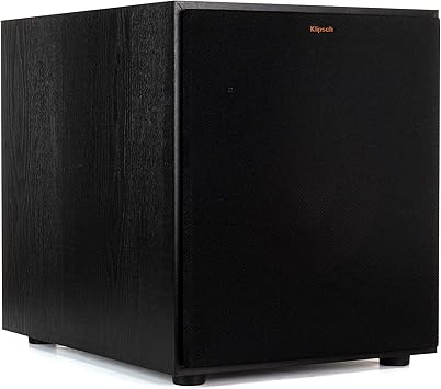 Klipsch R-120SW Subwoofer, Black