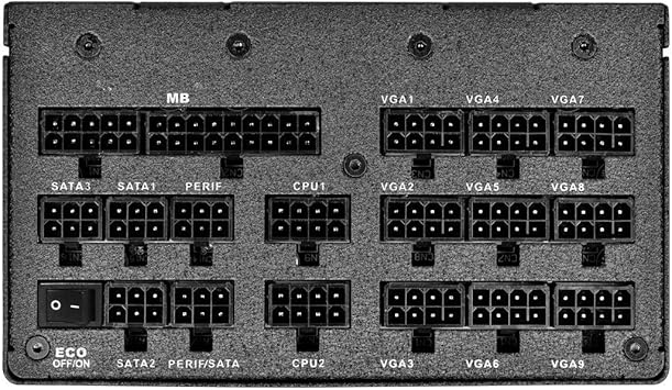 EVGA Supernova 1600 P2, 80+ Platinum 1600W, Fully Modular, EVGA ECO Mode, 10 Year Warranty, Includes Free Power On Self Tester, Power Supply 220-P2-1600-X1