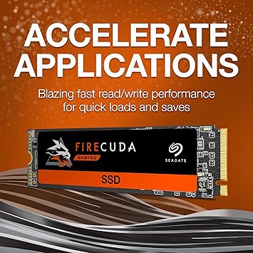 Seagate FireCuda 510 250GB Performance Internal Solid State Drive SSD - M.2 PCIe Gen3 x4 NVMe 1.3 for Gaming PC Gaming Laptop Desktop with Rescue Services (ZP250GM3A001)