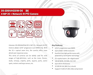 Hikvision DS-2DE4A425IW-DE DS2DE4A425IWDE Camera
