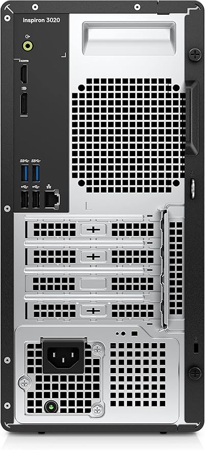Dell Inspiron 3020 Tower Desktop Computer - 13th Gen Intel Core i5-13400 10-Core up to 4.60 GHz Processor, 16GB DDR4 RAM, 256GB NVMe SSD + 1TB HDD, Intel UHD Graphics 730, DVD+RW, Windows 11 Home