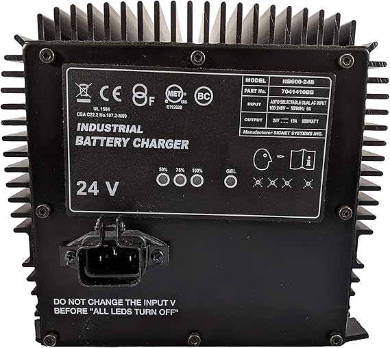 NEW Genie / Skyjack / JLG Scissor Lift Battery Charger 24 Volt HB600 (105739)(161827)(128537)(96211)