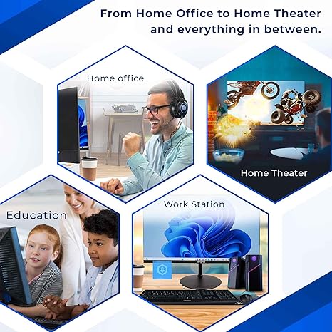 Dell Optiplex 3050 Desktop Computer | Intel i5-7500 (3.2) | 16GB DDR4 RAM | 500GB SSD Solid State | Built-in Wi-Fi AX200 | Windows 10 Professional | Home or Office PC (Renewed)