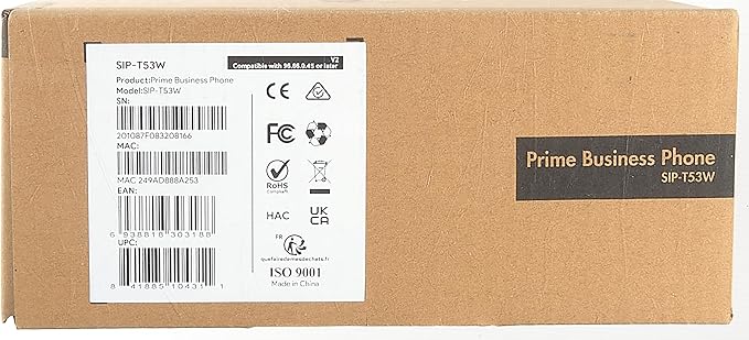 Yealink SIP-T53W T53W Prime Business Phone POE