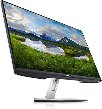 Dell S2421HN 24 Inch Full HD 1080p (1920 x 1080) 75Hz IPS Ultra-Thin Bezel Monitor 2 x HDMI Ports, Audio Line Out, Adaptive AMD FreeSync, Silver