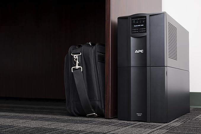 APC 2200VA Smart-UPS with SmartConnect, Pure Sinewave UPS Battery Backup, Line Interactive, 120V Uninterruptible Power Supply (SMT2200C)