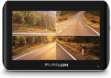 FURRION - 7 Inch Wireless RV Backup System with 1 Rear Marker light Camera, Infrared Night Vision and Wide Viewing Angle - FOS07TASR