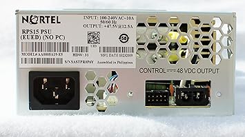 Nortel AA0005A19-E5 600W Redundant Power Supply