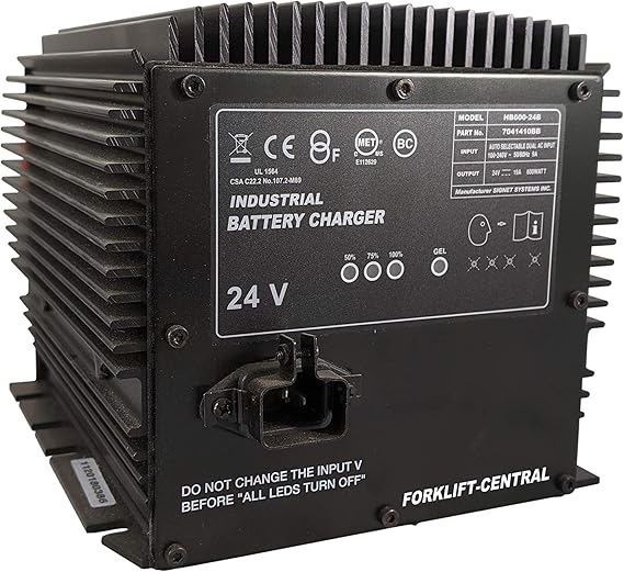 NEW Genie / Skyjack / JLG Scissor Lift Battery Charger 24 Volt HB600 (105739)(161827)(128537)(96211)
