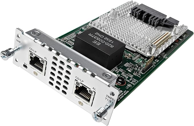 Cisco NIM-2MFT-T1/E1= Fourth-Generation Multi-Flex Trunk Voice/Clear-Channel Data T1/E1 - Expansion Module