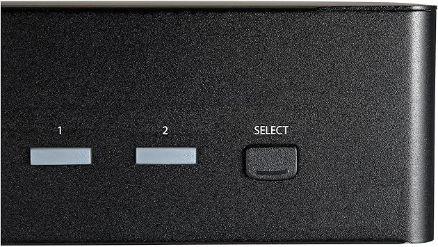 StarTech.com 2 Port Dual Monitor HDMI KVM Switch - 4K 60Hz Ultra HD HDR - Desktop 4K HDMI 2.0 KVM Switch with 2 Port USB 3.0 Hub (5Gbps) & 4x USB 2.0 HID, Audio - Hotkey Switching - TAA (SV231DHU34K6)