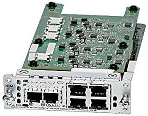 Cisco network interface module with 2 FXS/FXSE/DID ports and 4 FXO ports.