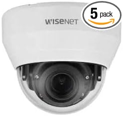Hanwha Techwin LND-6072R 2MP IR WDR Network Dome Camera with 3.2~10mm varifocal Lens, 3.1x Zoom, RJ45 Connection