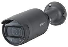 Hanwha Techwin LNO-6022R 2MP IR PoE Outdoor Network Bullet Camera with 4mm Fixed Focal Lens