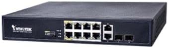 Vivotek AW-FGT-100D-120 Unmanaged 8xFE PoE +with 2xGE Combo Switch