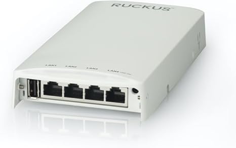 Ruckus Networks H550 Series Wi-Fi 6 Wall-Mounted Indoor Access Point (901-H550-US00), White