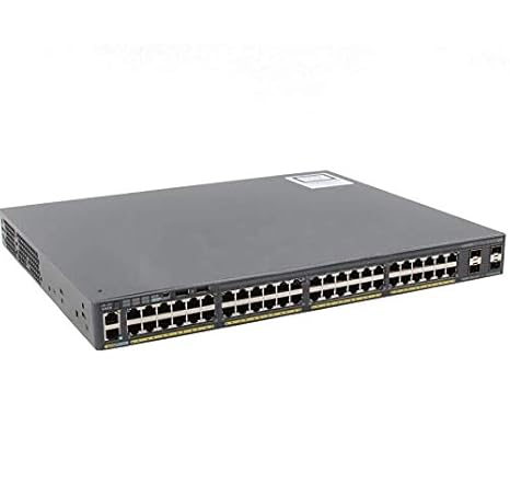 CIS CO Original Authentic WS-C2960X-48TS-L 4SFP Optical Port 48 Gigabit Rack Switch