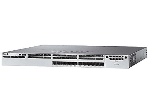 Cisco WS-C3850-12XS-S 12 Port GE SFP+ IP Base Switch (Renewed)