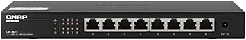 QNAP QSW-1108-8T-US 8-Port 2.5GbE Plug & Play unmanaged Network Switch