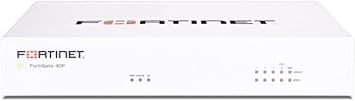 FORTINET FortiGate-40F Firewall Appliance - 5 Gigabit Ethernet RJ45 Ports, Ideal for Small Businesses (Appliance Only, No Subscription) (FG-40F)