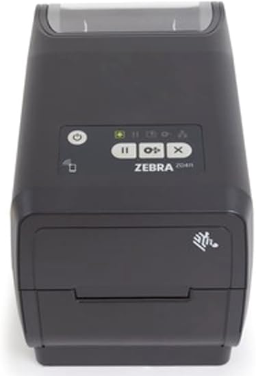 ZEBRA Direct Thermal Printer ZD411; 203 dpi, USB, USB Host, Ethernet, BTLE5, US Cord, Swiss Font, EZPL