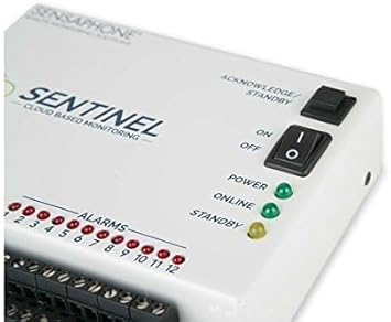 Sensaphone Sentinel Cloud-Based Remote Monitoring for Up to 12 Inputs