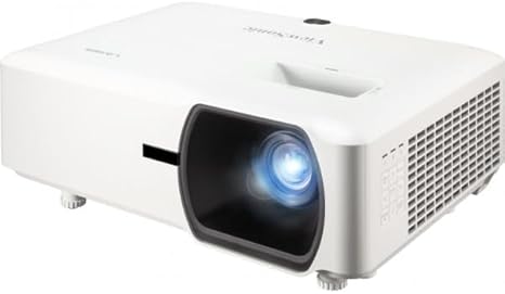 ViewSonic LS750WU 5000 Lumens WUXGA Networkable Laser Projector with 1.3x Optical Zoom Vertical Horizontal Keystone and Lens Shift for Large Venues