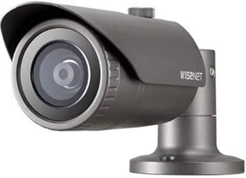 Hanwha Techwin QNO-8010R 5MP IR WDR PoE Outdoor Network Bullet Camera with 2.8mm Fixed Lens, RJ45 Connection