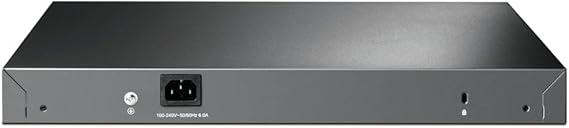 TP-Link JetStream 28-Port Gigabit L2 Managed Switch with 24-Port PoE+ (TL-SG3428MP) - 24× gigabit PoE+ ports @384W, 4× gigabit SFP Slots, Omada SDN Integrated, Limited Lifetime Protection
