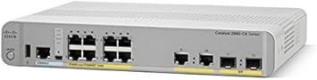 Cisco 2960CX-8PC-L Ethernet Switch WS-C2960CX-8PC-L by Cisco