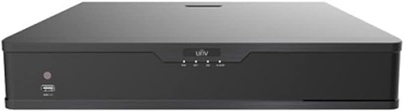 Uniview NVR304-32S-P16 32-Channel NVR (8MP/6MP/5MP/4MP/3MP/1080p/960p/720p/D1/2CIF/CIF) Network Video Recorder 8M Resolution Recording with Supports 4 SATA HDD Up 14TB Each (Not Included)