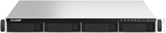 QNAP TS-464U-4G-US 4 Bay High-Speed Rackmount Dual-2.5GbE NAS Intel® Celeron® N5105/N5095 CPU, 4GB DDR4 Memory and 2.5GbE (2.5G/1G/100M) Network Connectivity (Diskless)